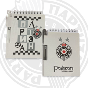 Blok i olovka set FK Partizan